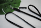 Lederleine Spezial geflochten 13mm x 3m ohne Schlaufe schwarz
